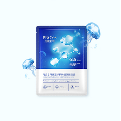 口袋牛店海月水母保湿修护神经酰胺面膜